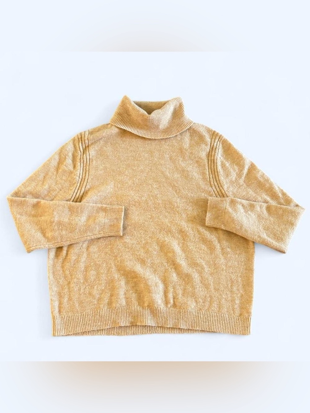 A New Day Lightweight Turtleneck Sweater - Camel